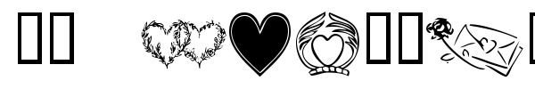 KR Heartily font preview